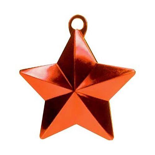 Glitz star Balloon Weight - Orange