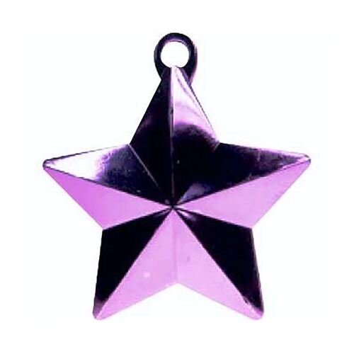 Glitz star Balloon Weight - Lavender