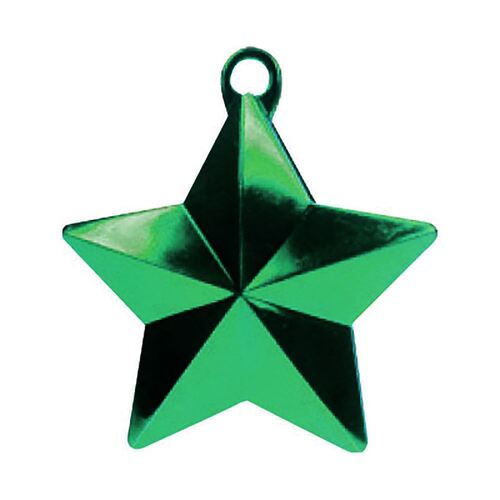 Glitz star Balloon Weight - Green