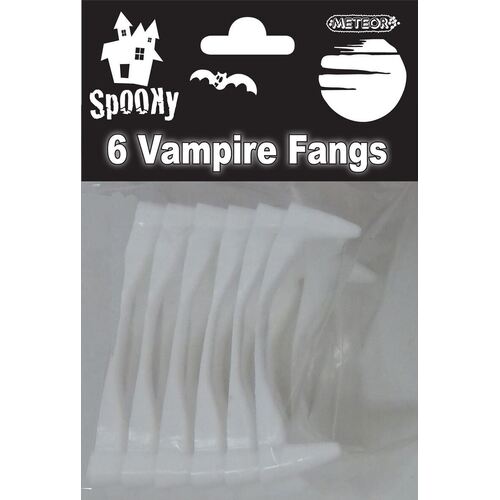 Vampire Fangs / Teeth 6 Pack