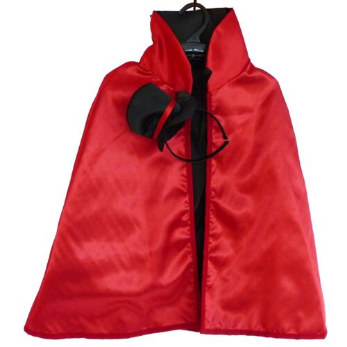 Vampire Cape With Headband 4+