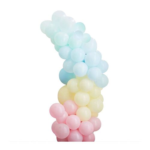Mix It Up Pastel Balloon Arch