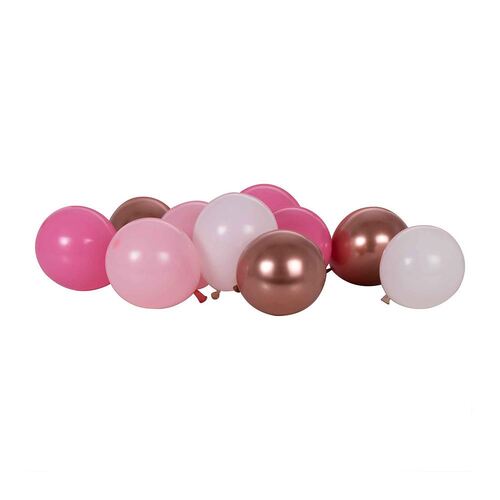 Mix It Up Balloon Pack Blush 12cm 40 Pack