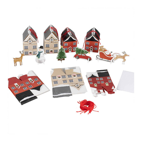 Merry Little Christmas Advent Calendar Boxes FSC