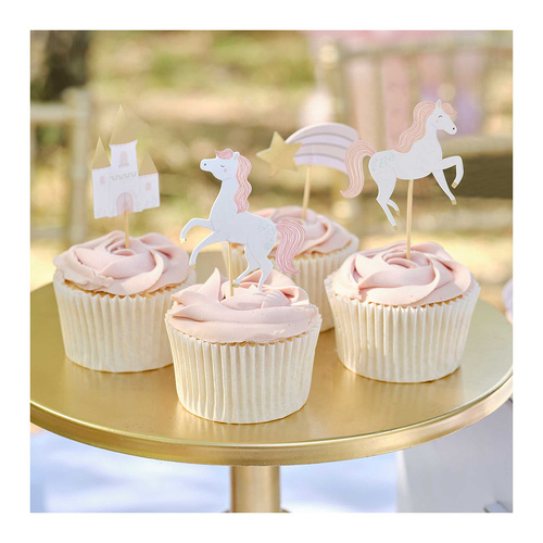 Princess Party Cupcake Toppers 12 Pack