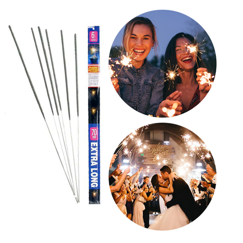 Sparklers 70cm 6 Pack