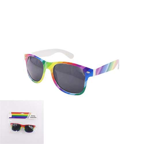 Rainbow Party Glasses