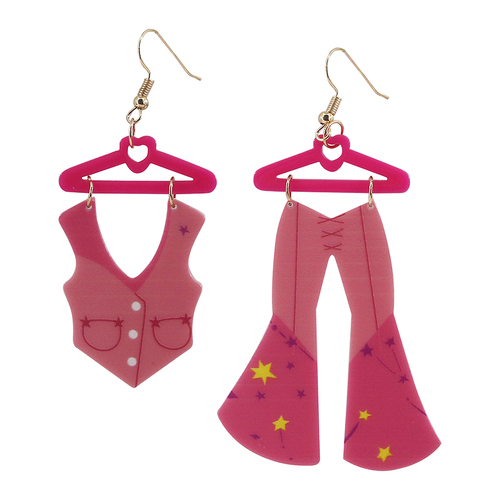 Cowgirl Suit Earrings