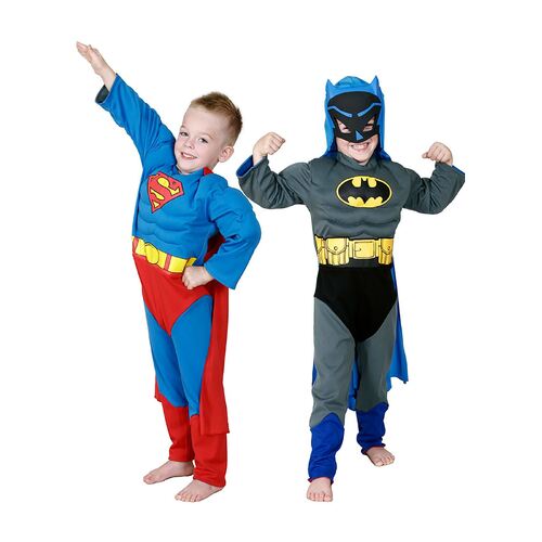 Batman To Superman Reversible Costume Child
