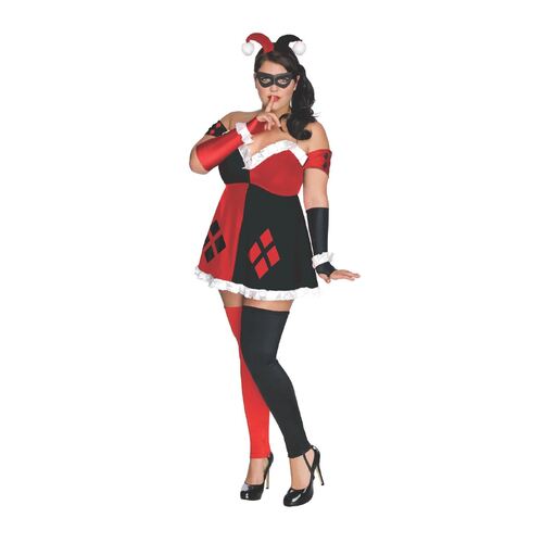 Harley Quinn Deluxe Costume Plus Size