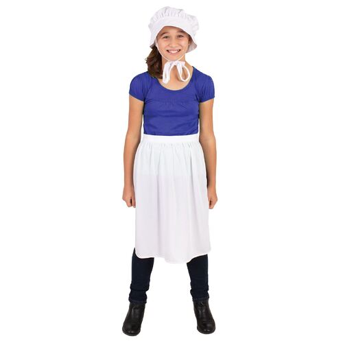 Historical Bonnet And Apron Set Child