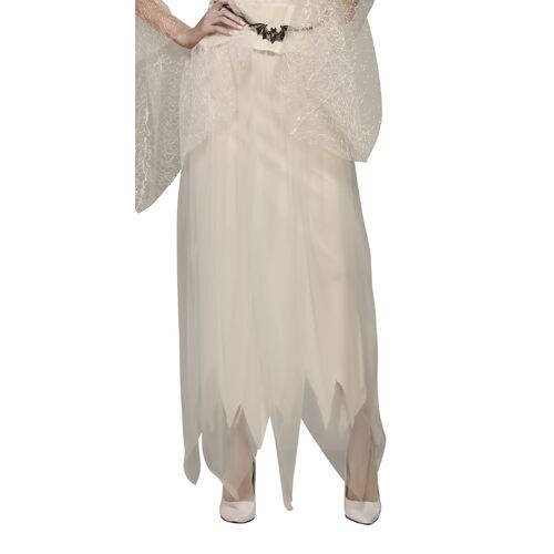 Ghostly White Skirt Adult
