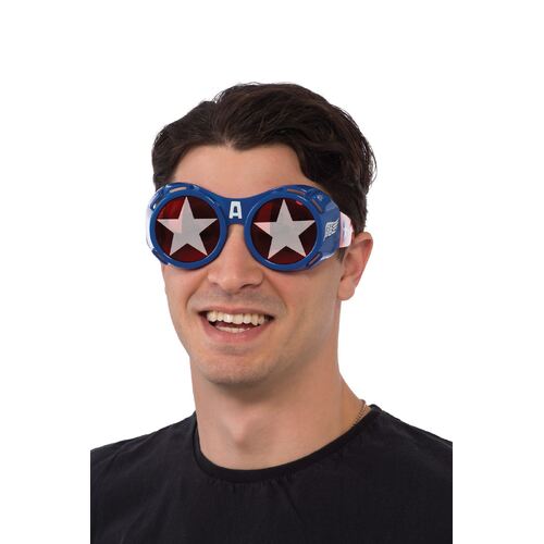 Captain America Goggles  Adult