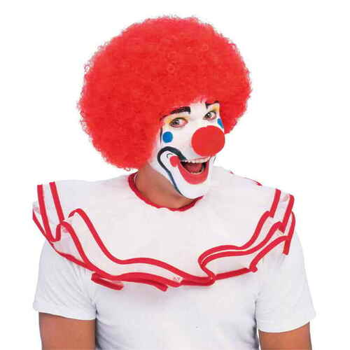 Afro Red Wig  Adult