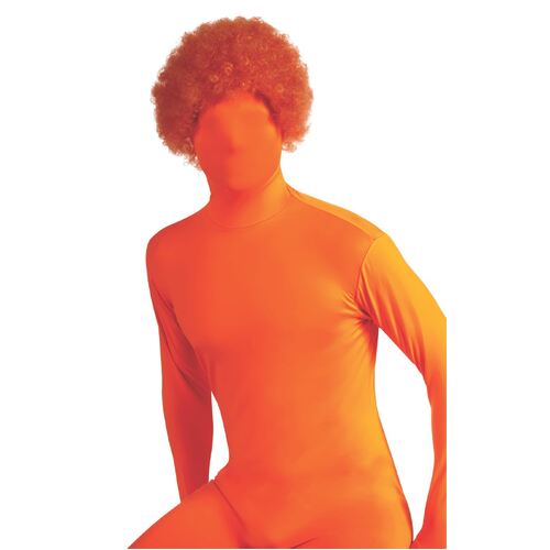 Second Skin Wig  Orange  Child