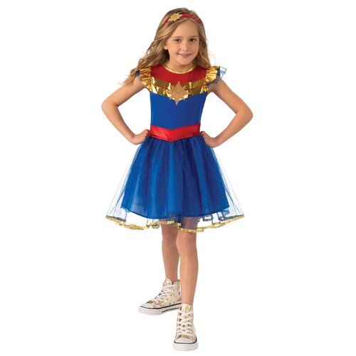 Captain Marvel Tutu Dress Costume Child