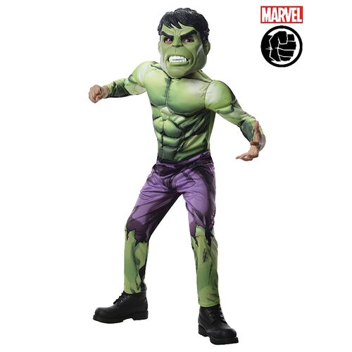 Hulk Deluxe Costume Child Medium