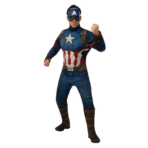 Captain America Deluxe Costume Adult