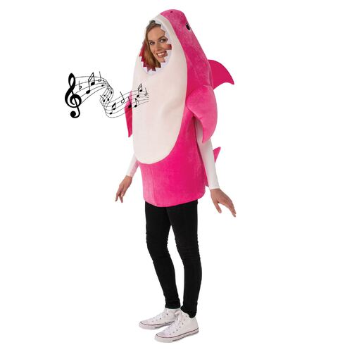 Mummy Shark Deluxe Pink Costume Adult