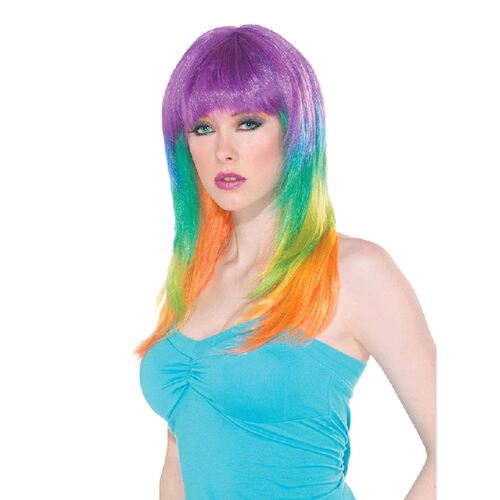 Club Candy Prism Wig  Adult