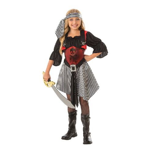 Crimson Pirate Costume Child  Small