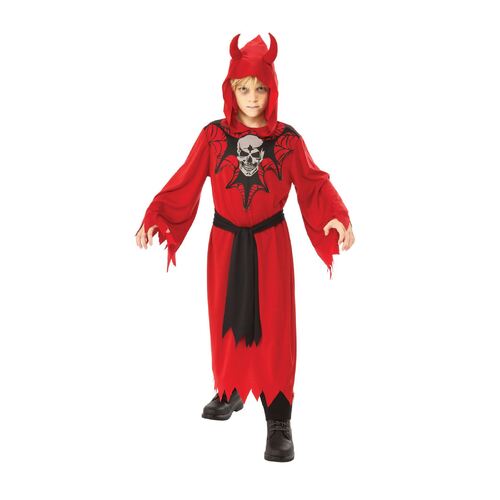 Skeleton Robe Costume Child Medium