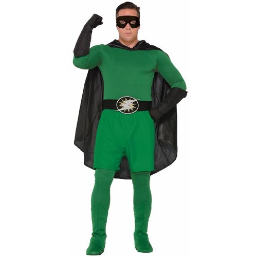 Hero Boxer Shorts  Green  Adult