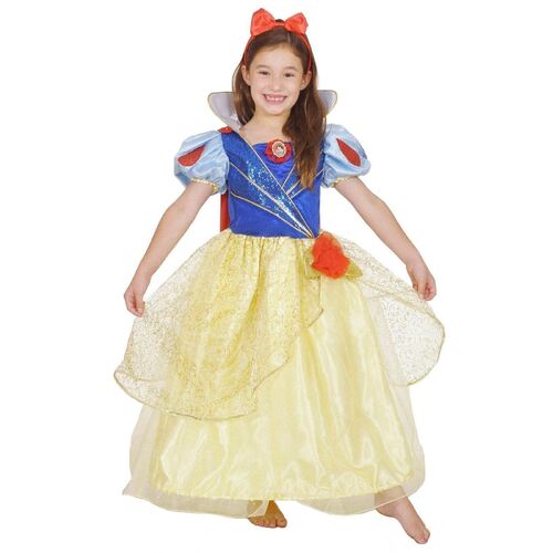 Snow White Glitter & Glow Premium Small Costume