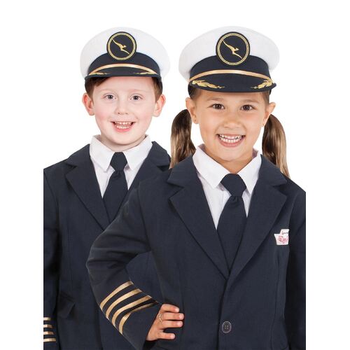 Qantas Pilot'S Hat Child