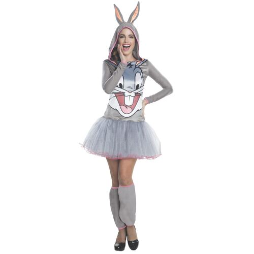 Bugs Bunny Hooded Tutu Dress Adult Small
