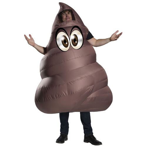 Poop Inflatable Costume Adult