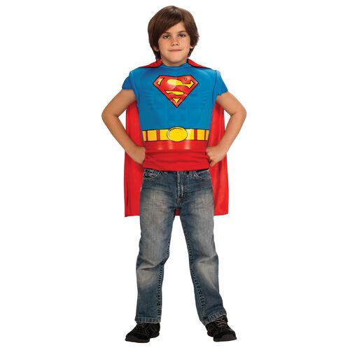 Superman Muscle Chest Costume Top  Small