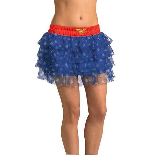 Wonder Woman Skirt With Sequins Teen Standard
