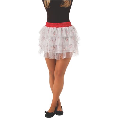Harley Quinn Skirt With Sequins Teen Standard