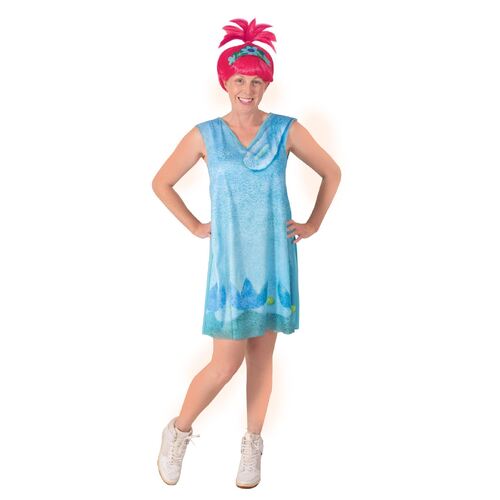 Poppy Trolls 2 Costume Adult Small