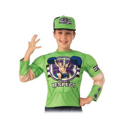 John Cena Costume Top And Hat Child