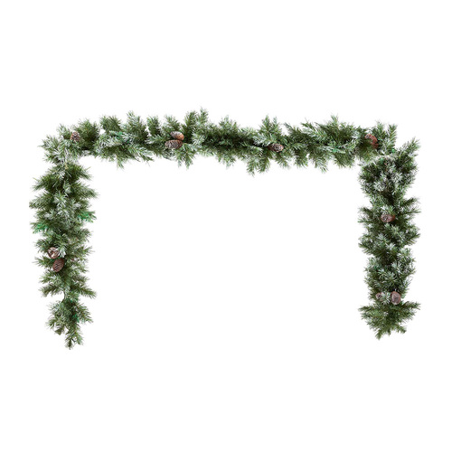 Rustic Christmas Foliage Garland