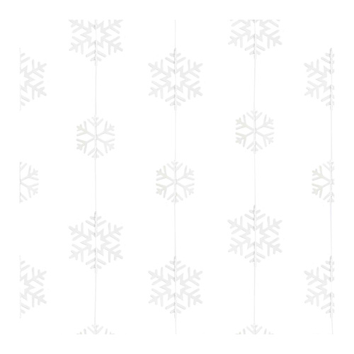 Rustic Christmas Snowflake Garland