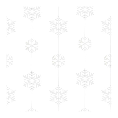 Rustic Christmas Snowflake Garland