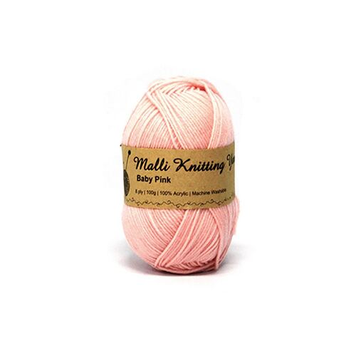 100g Baby Pink Yarn