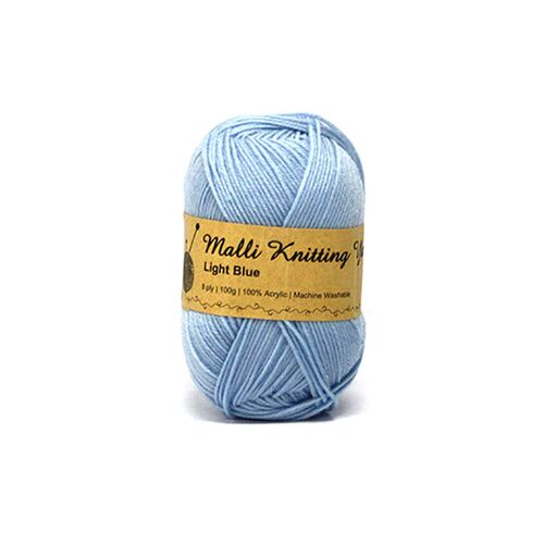 100g Light Blue Yarn