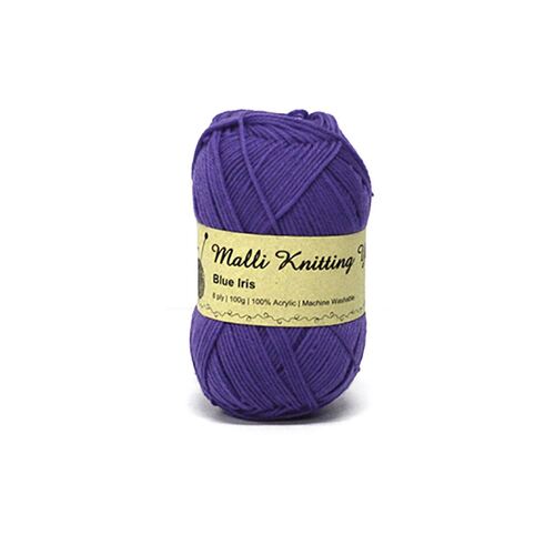 100g Blue Iris Yarn    