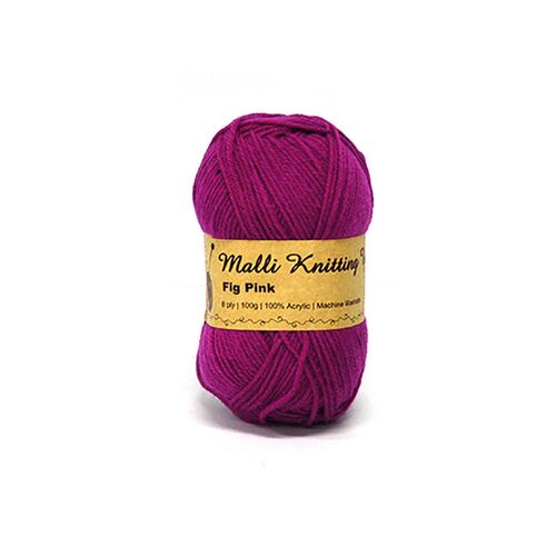100g Fig Pink Yarn