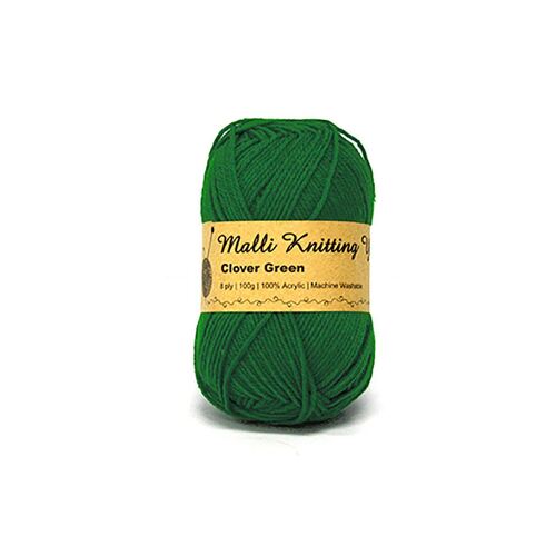 100g Clover Green Yarn