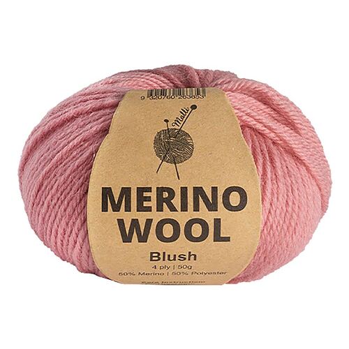 50g Blush Merino Mix Yarn