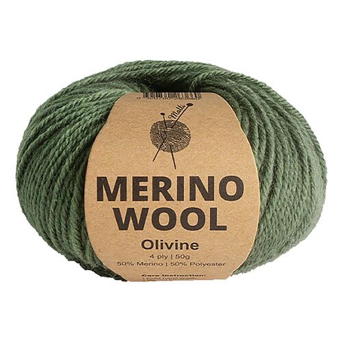 50g Olivine Merino Mix Yarn