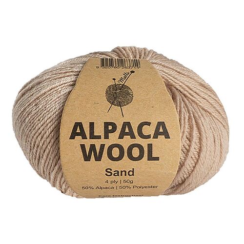 50g Sand Alpaca Mix Yarn