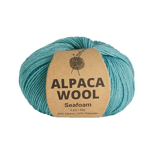 50g Seafoam Alpaca Mix Yarn
