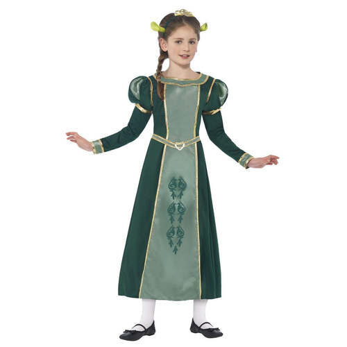 Kids Shrek Princess Fiona Costume