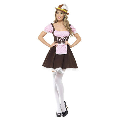 Short Dress Tavern Girl Costume